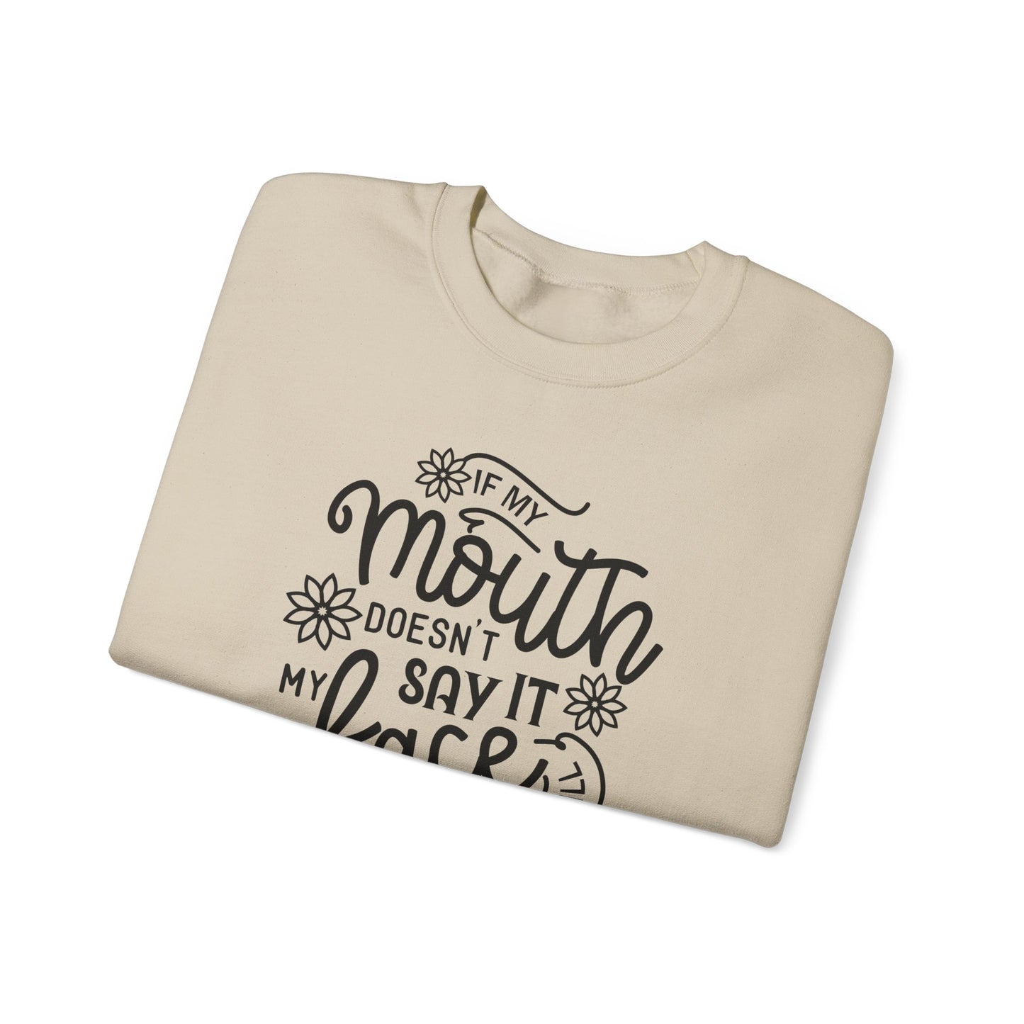 I Say It With Faces Crewneck Sweatshirt