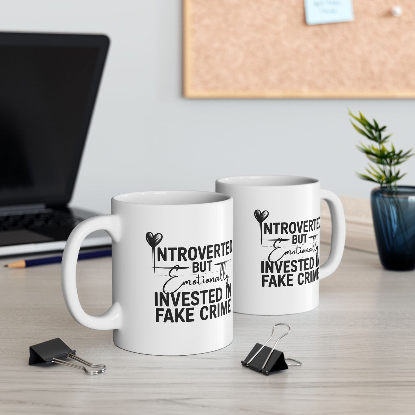 Quiet Obsession Ceramic Mug