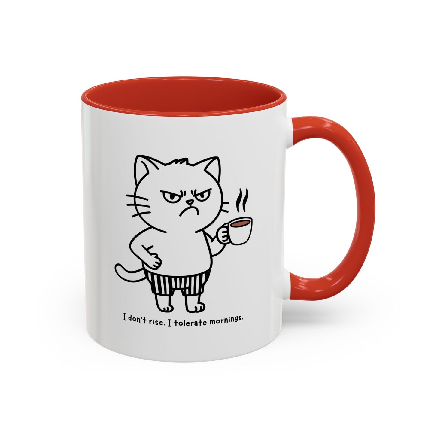 Morning Optional Accent Mug