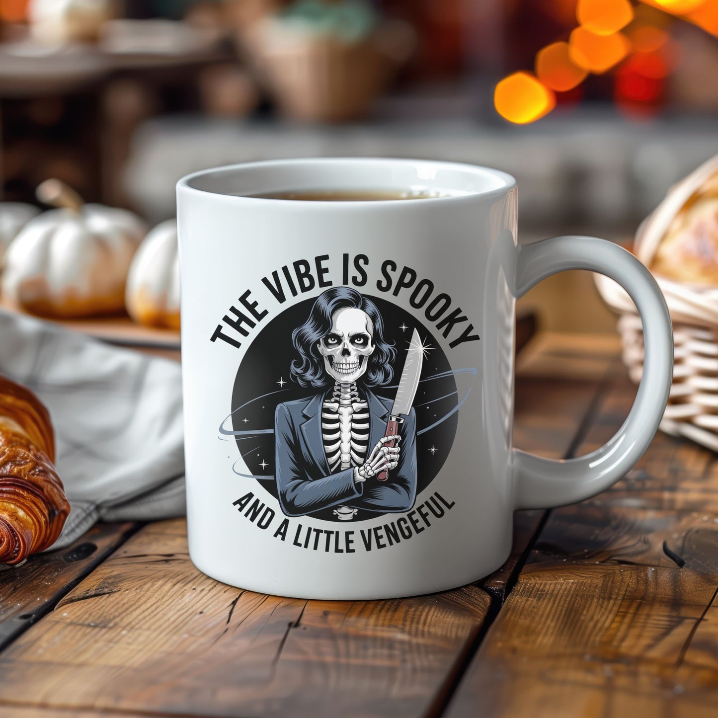Deadly Serious Morning Brew Mug