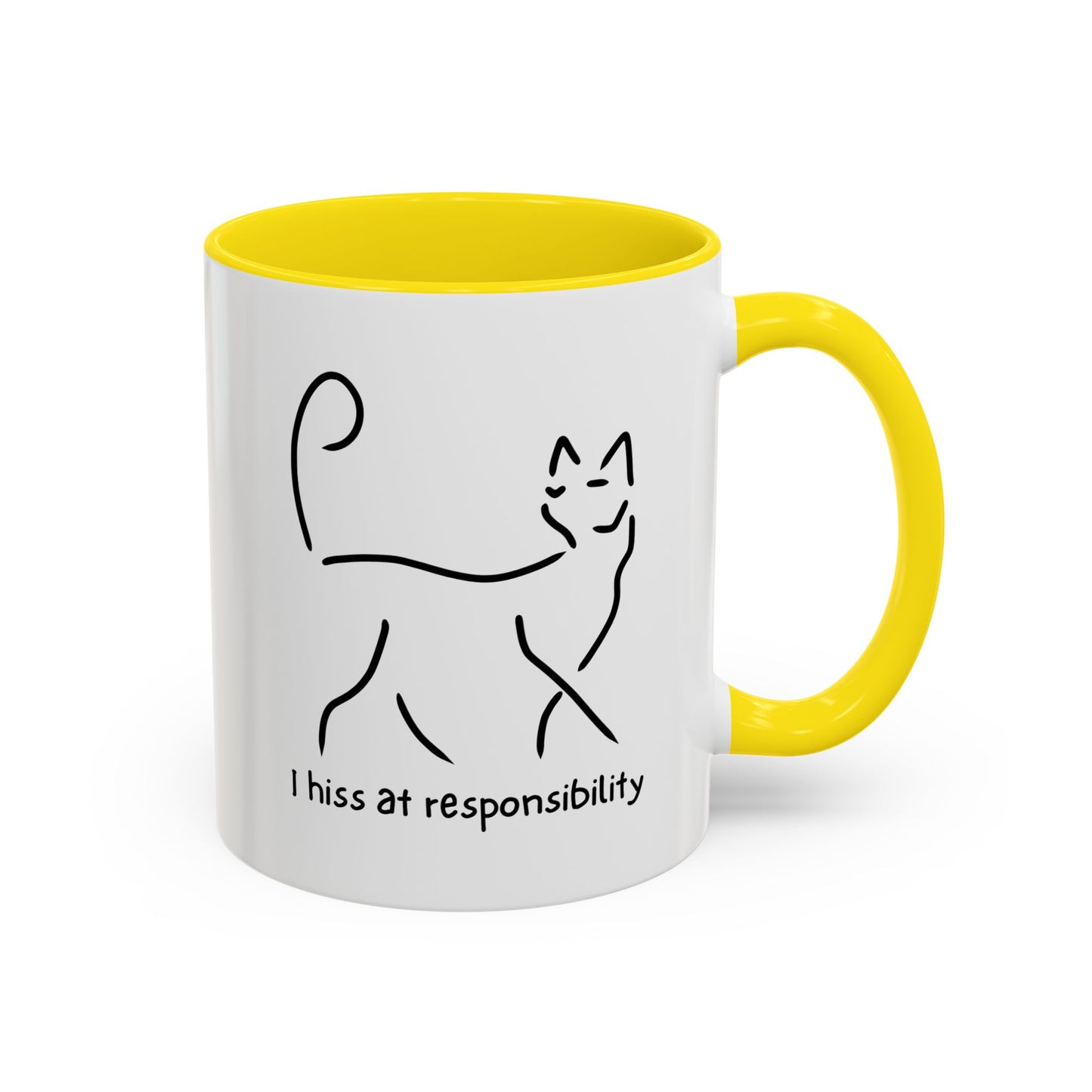 Hiss Mode Activated Accent Mug