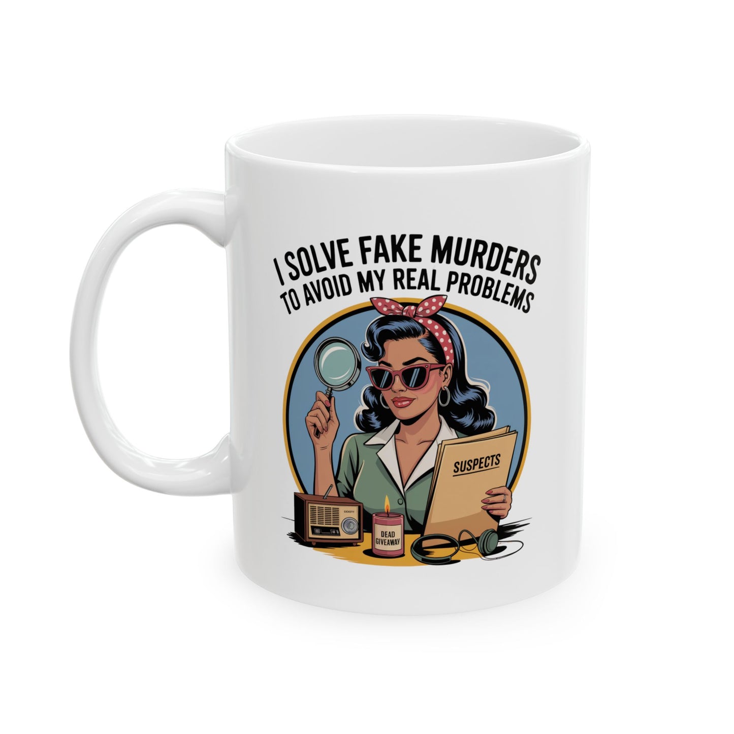 The Distraction Detective Ceramic Mug
