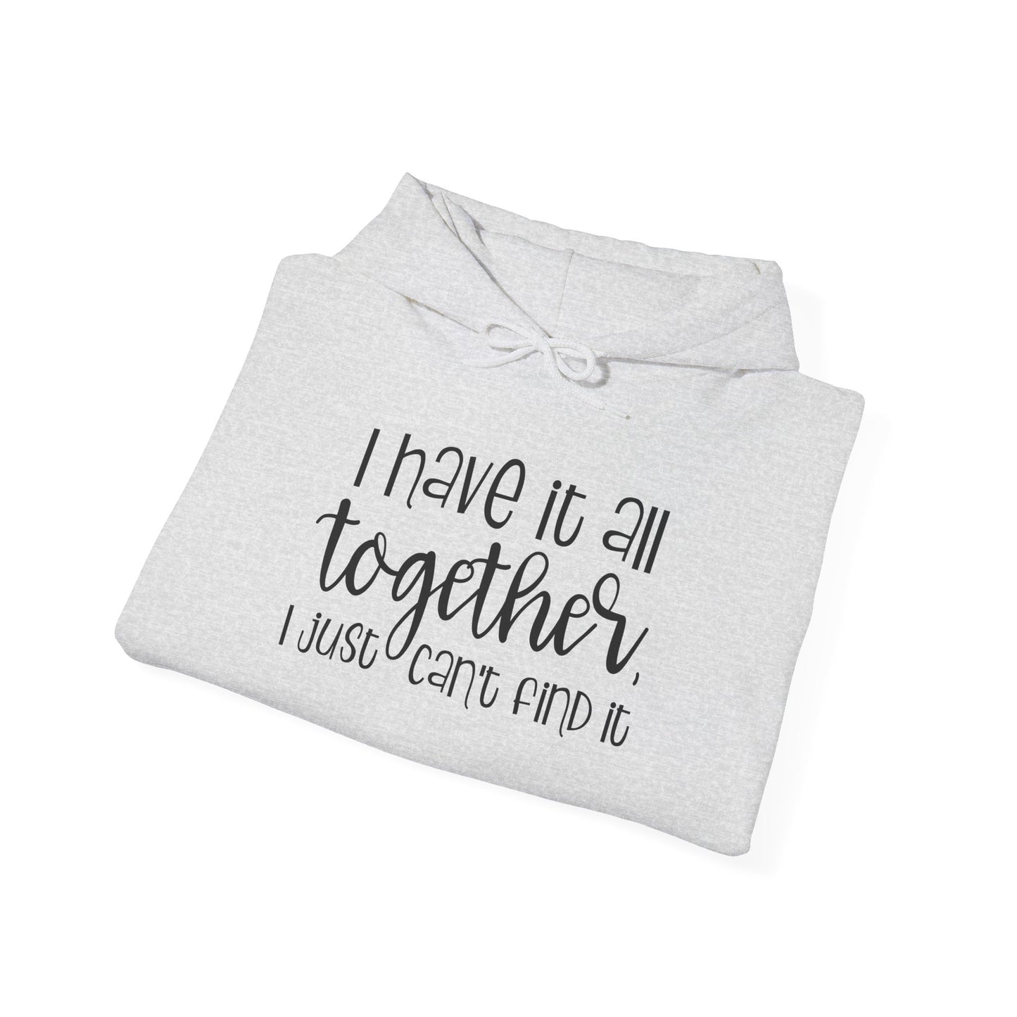 Not All Together Hooded Sweatshirt
