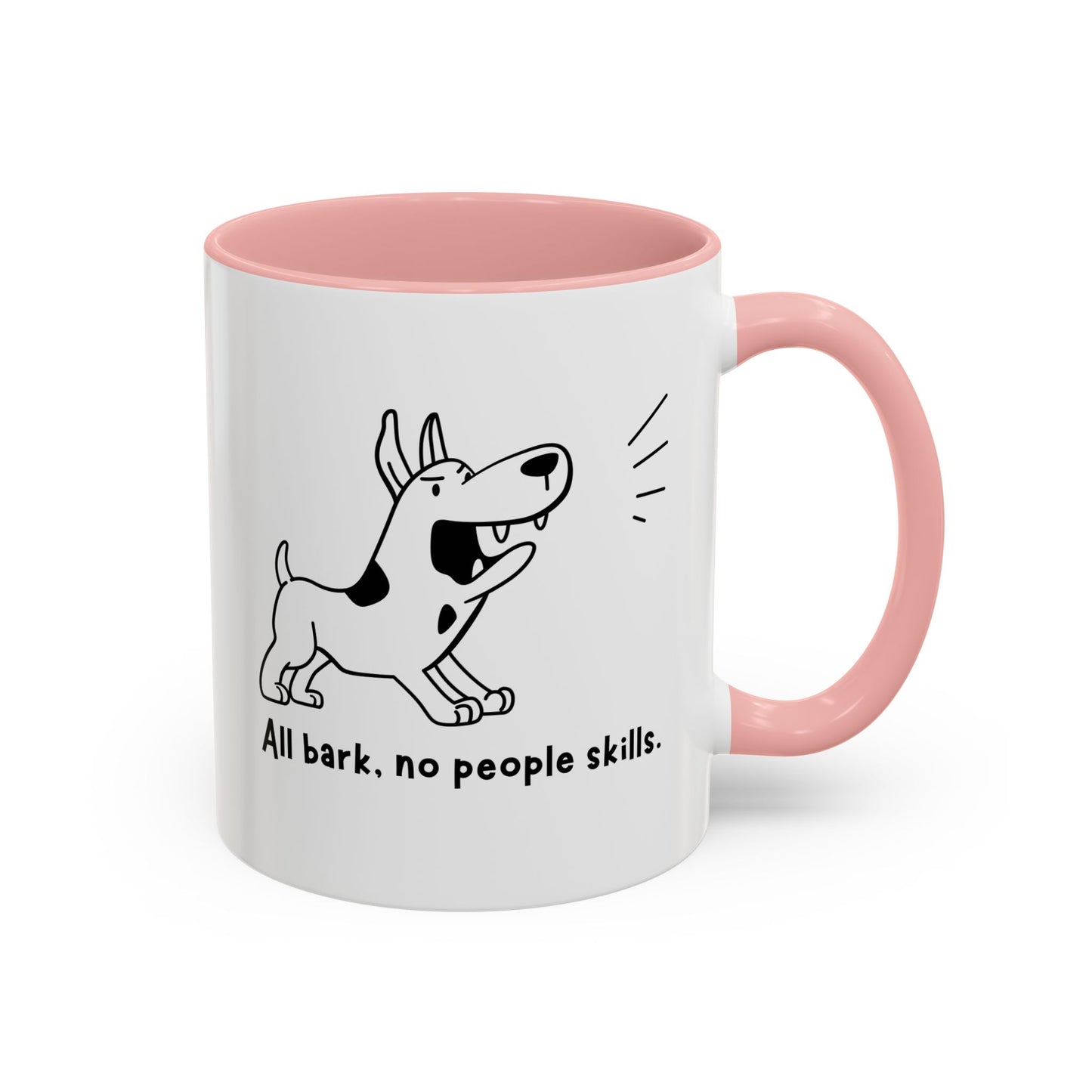 Socially Ruff Accent Mug