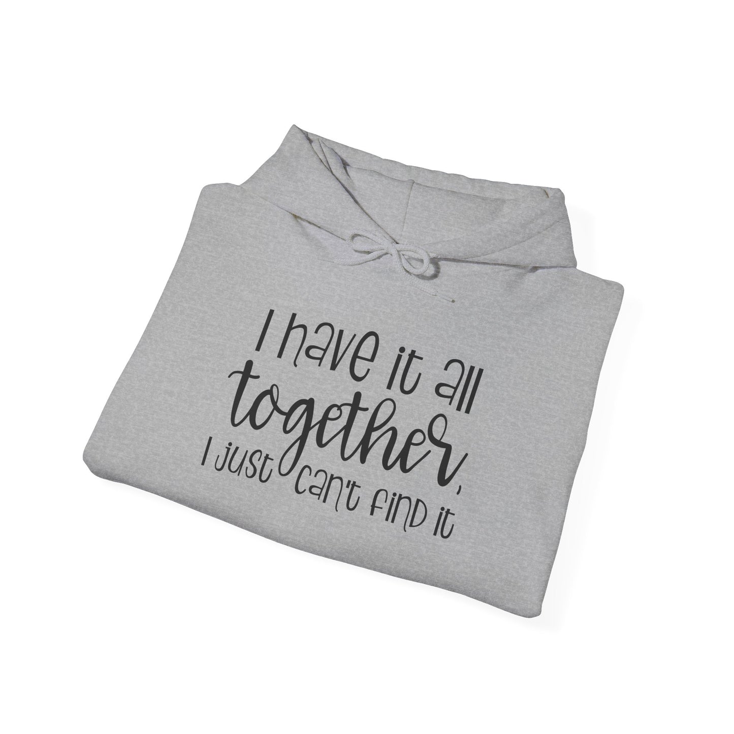 Not All Together Hooded Sweatshirt