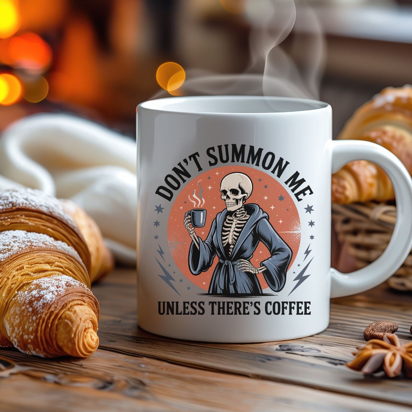 Dead Until Caffienated Mug