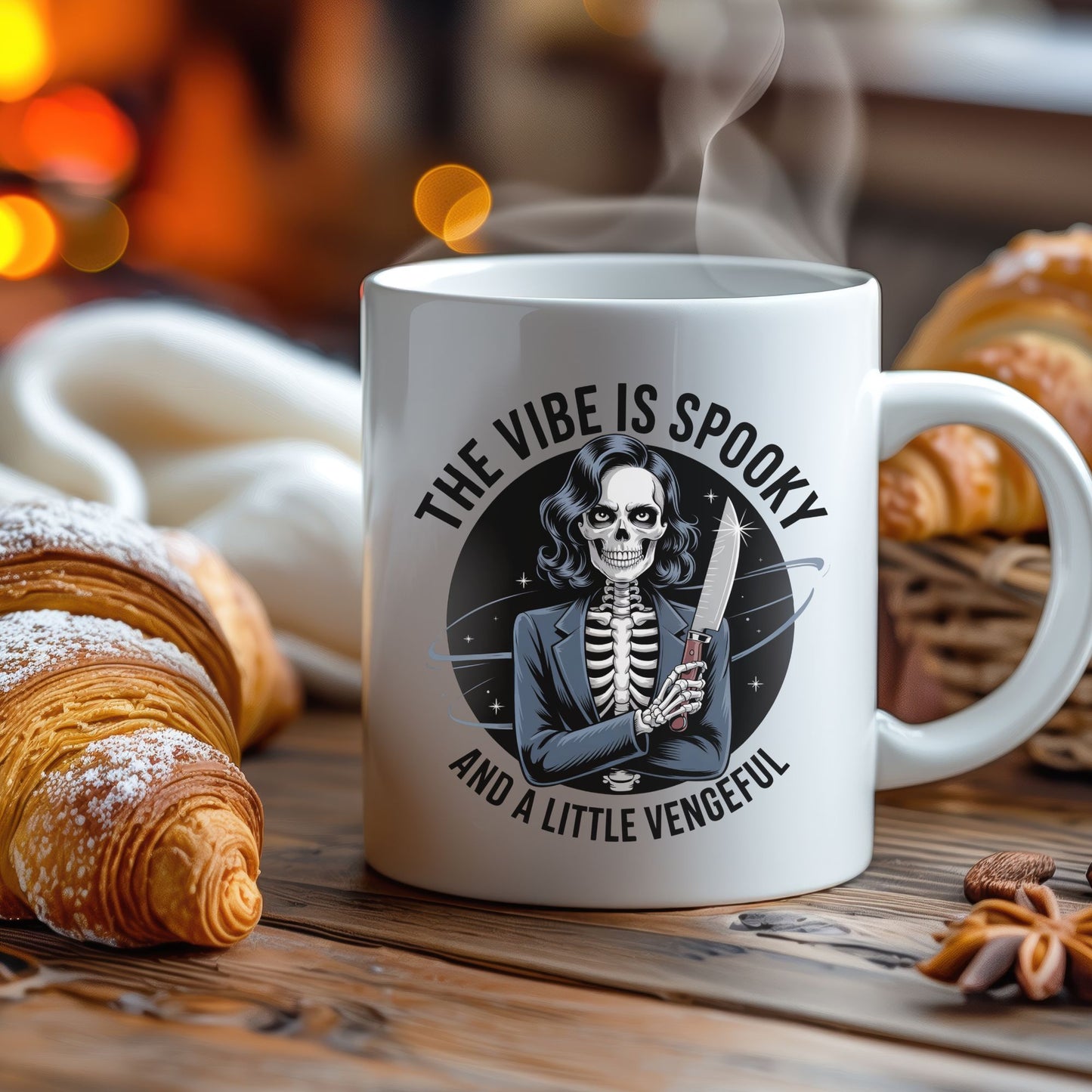 Deadly Serious Morning Brew Mug