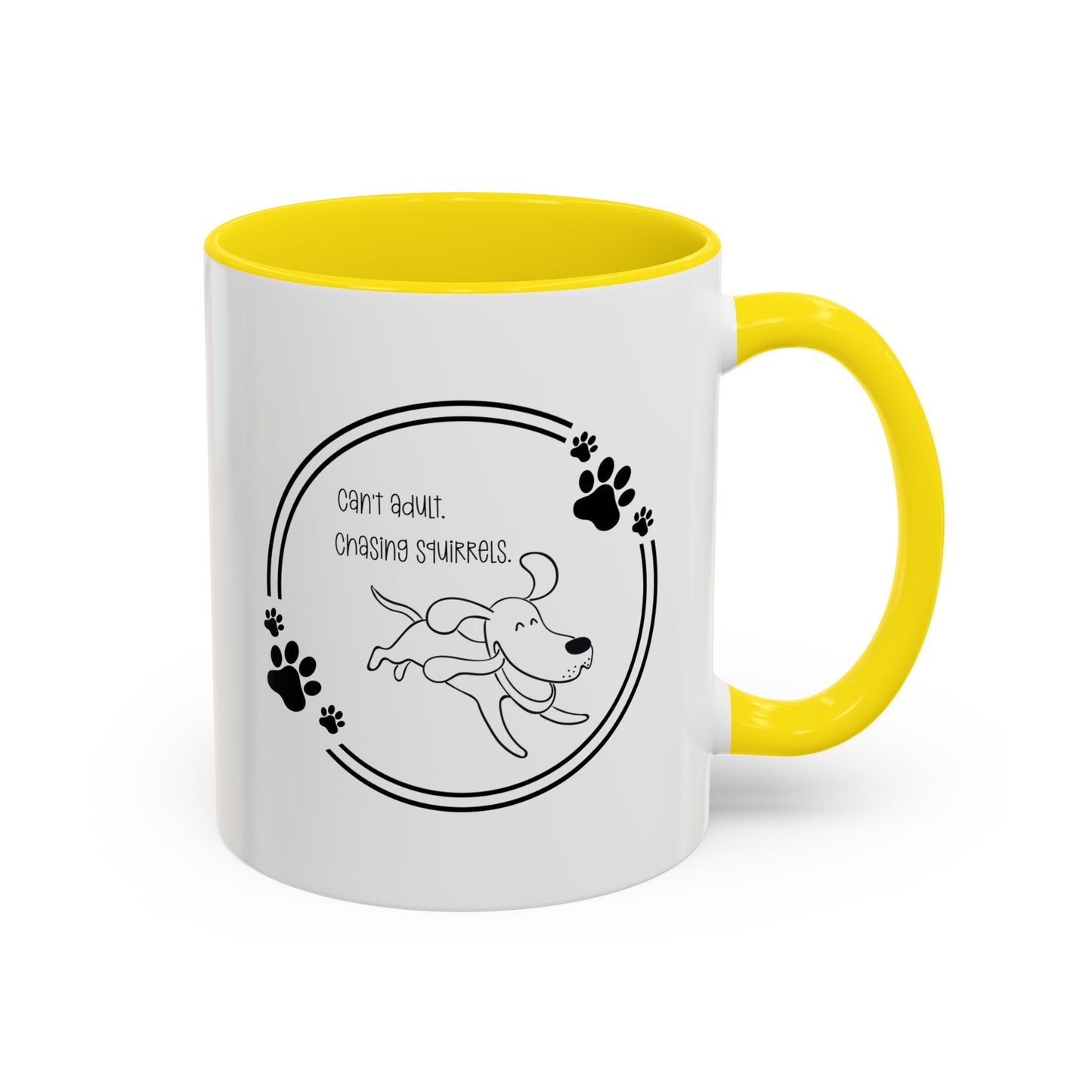 Adulthood Avoidance Accent Mug