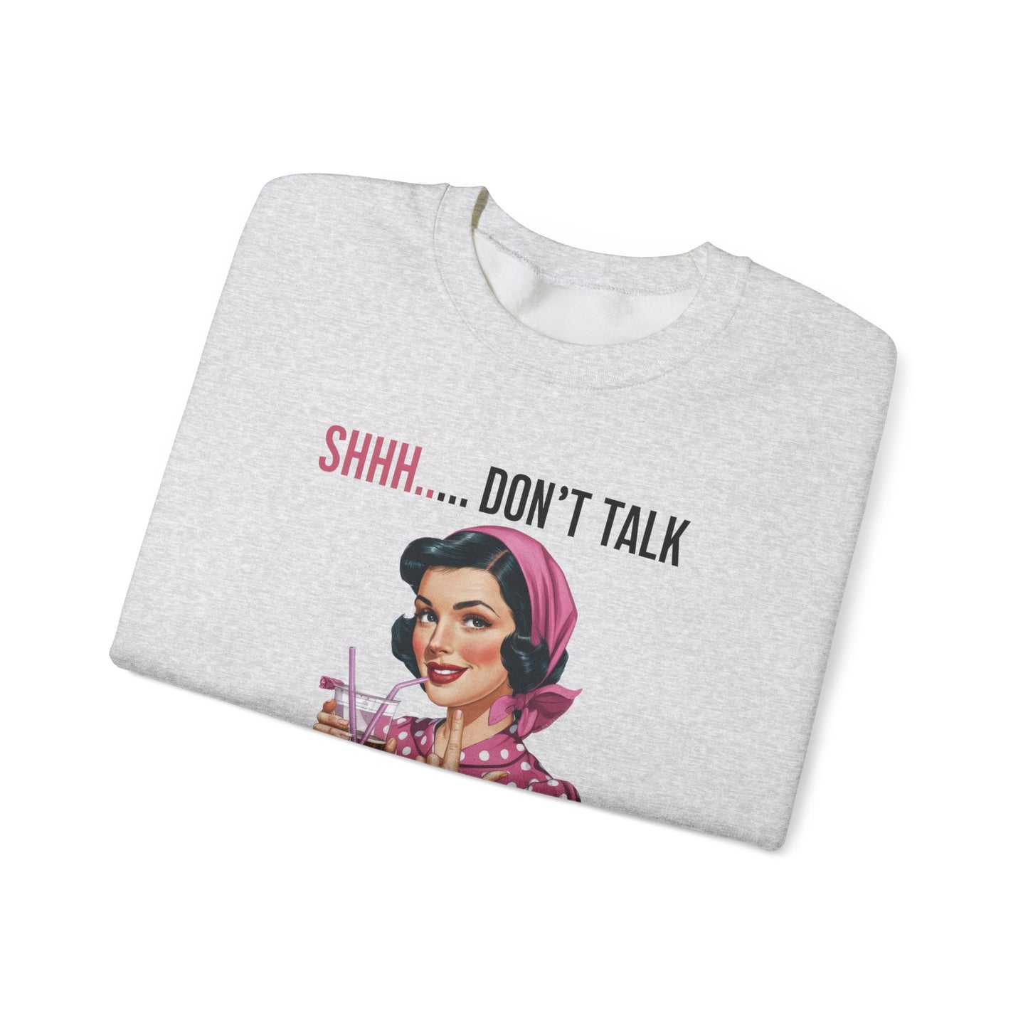 Silence Until Fully Caffeinated Crewneck Sweatshirt