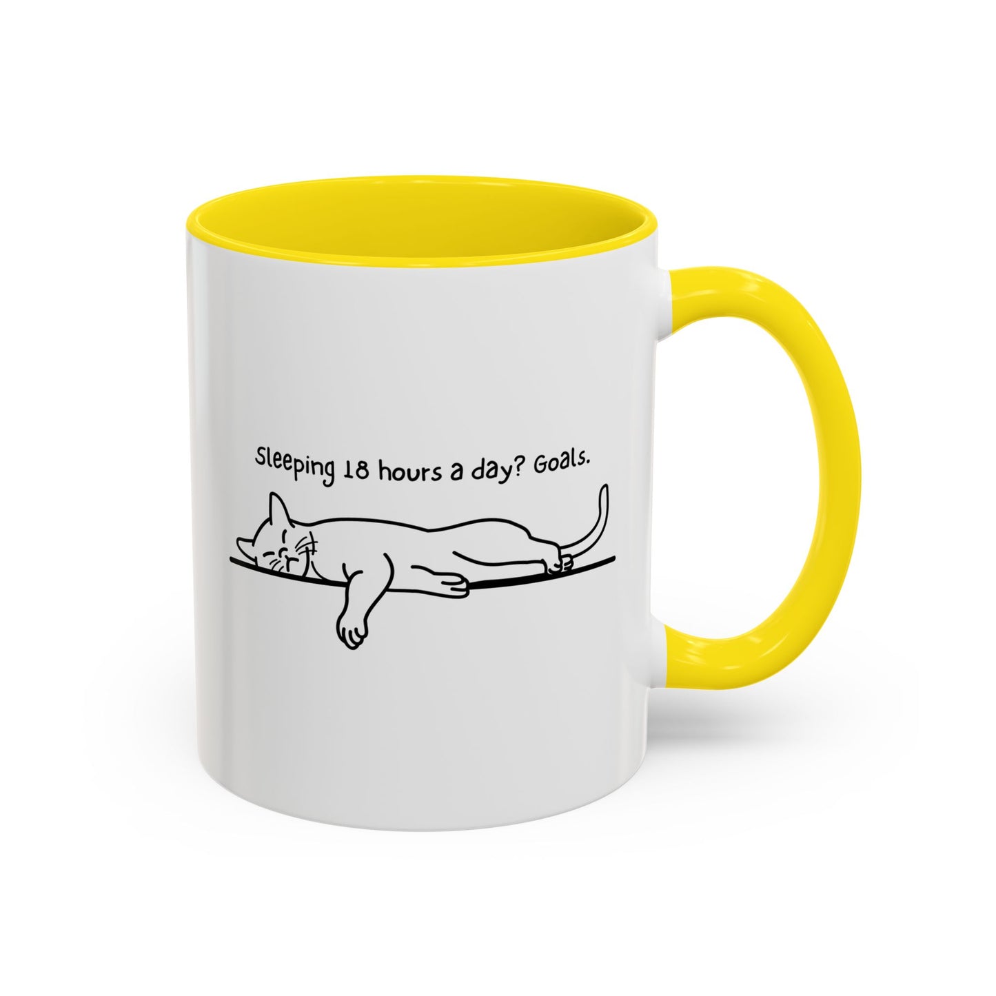 Dream Big, Nap Bigger Accent Mug