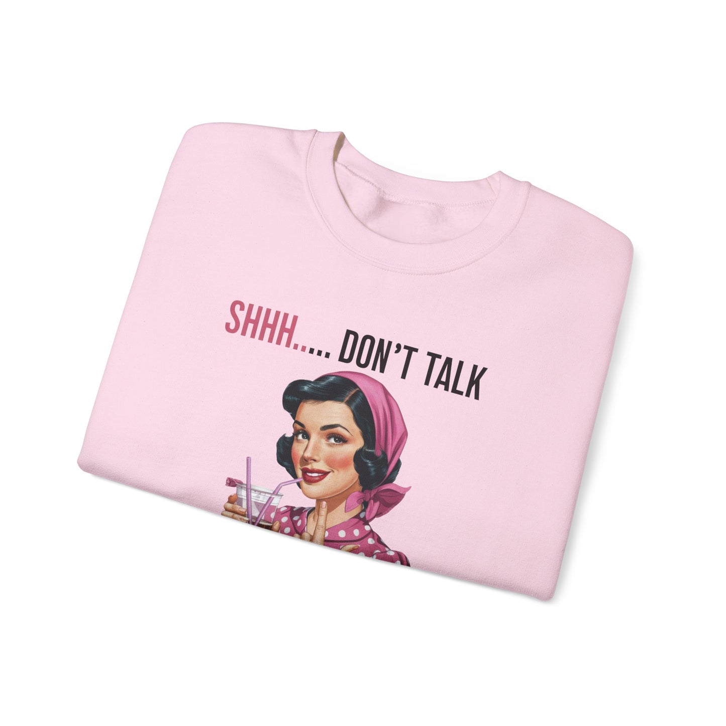 Silence Until Fully Caffeinated Crewneck Sweatshirt