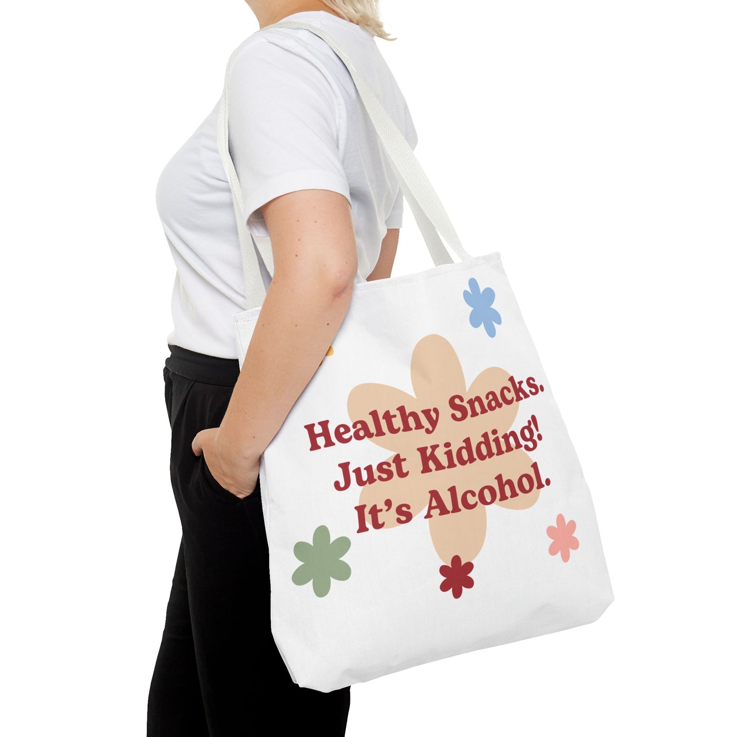 Not Healthy Snacks Tote