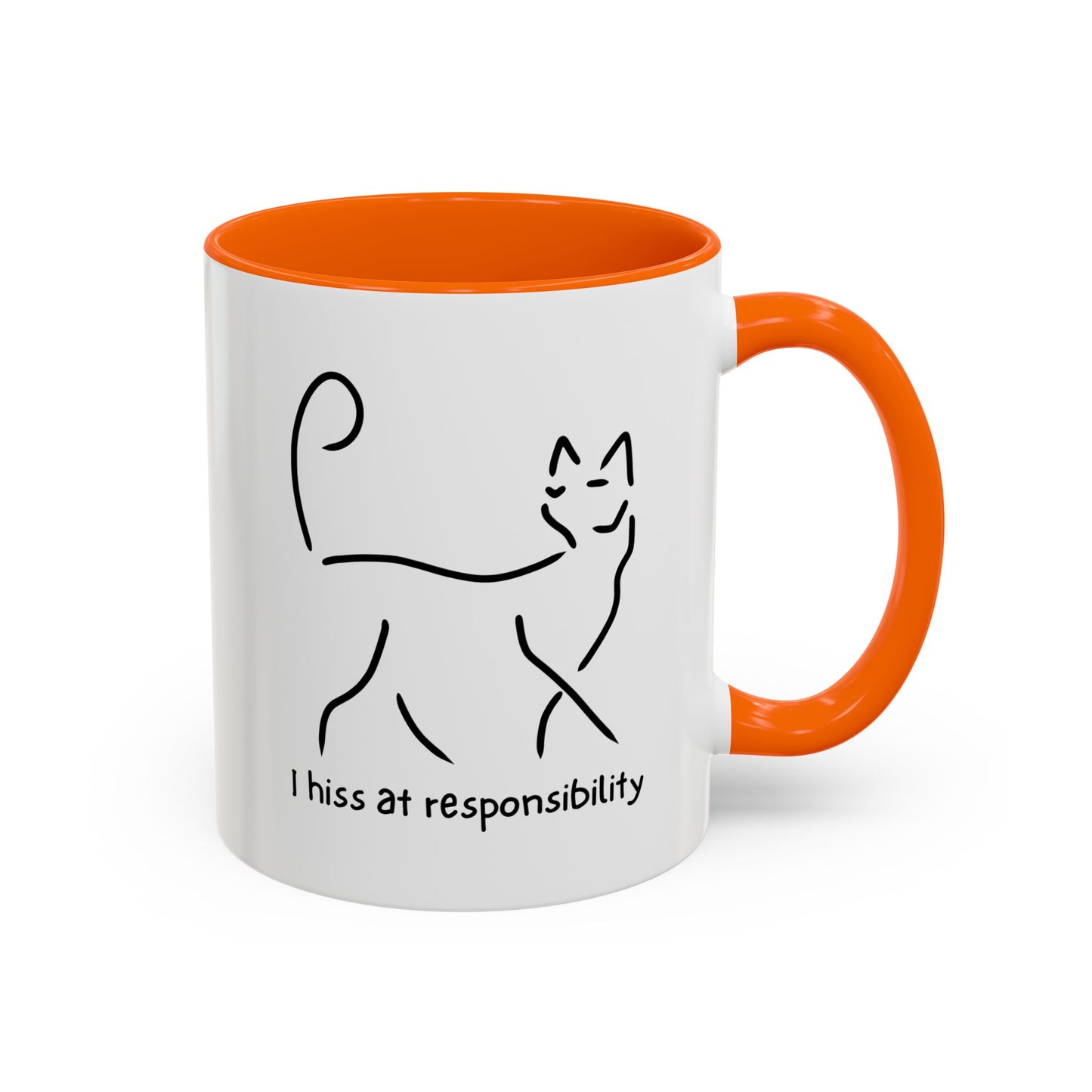 Hiss Mode Activated Accent Mug