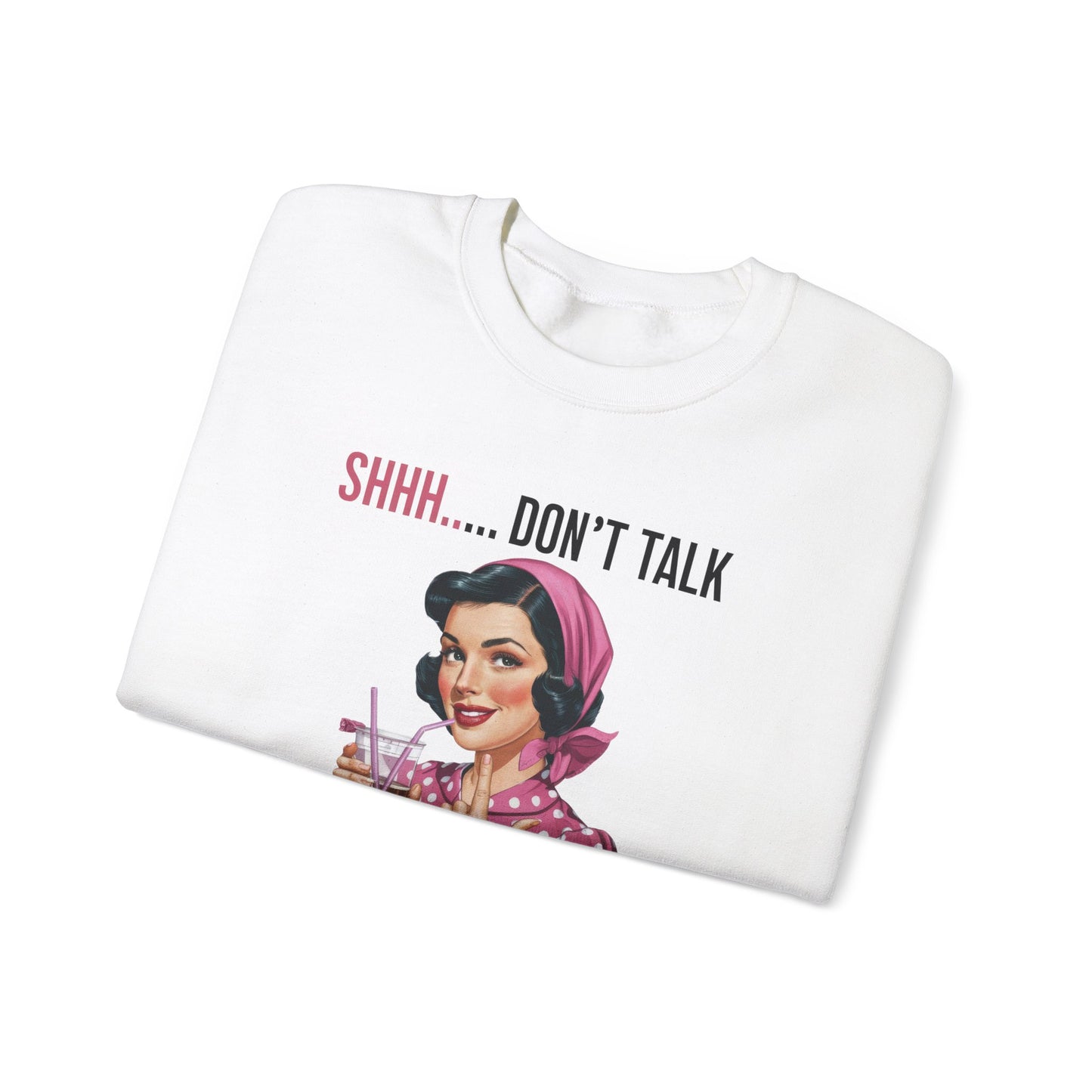 Silence Until Fully Caffeinated Crewneck Sweatshirt