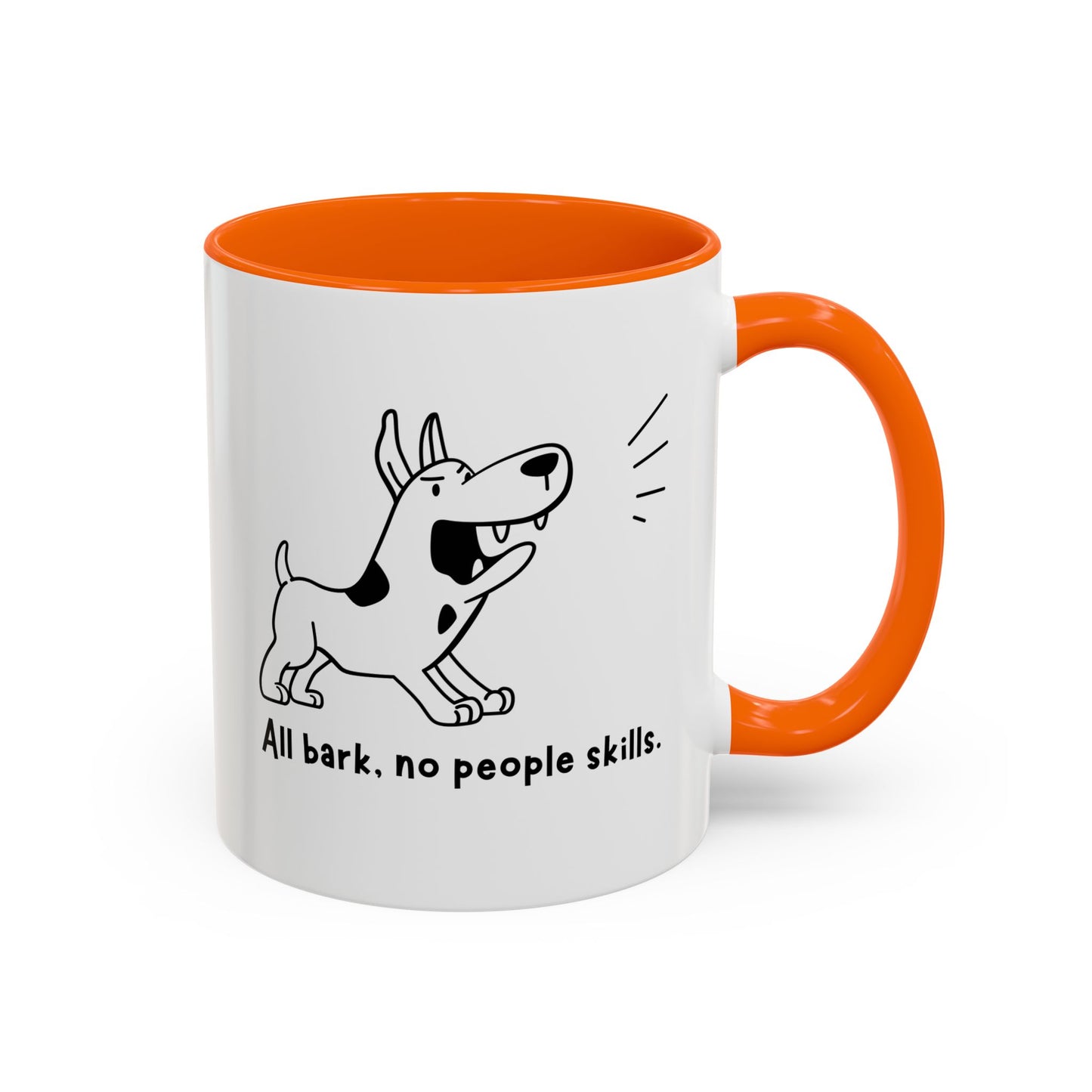 Socially Ruff Accent Mug