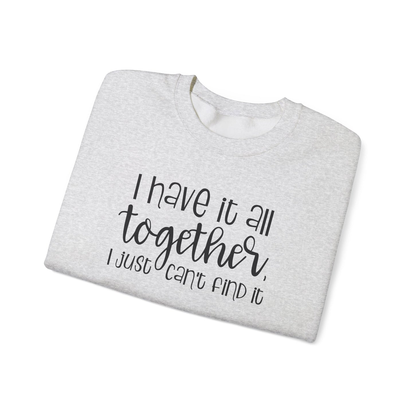 Functioning with Missing Pieces Crewneck Sweatshirt