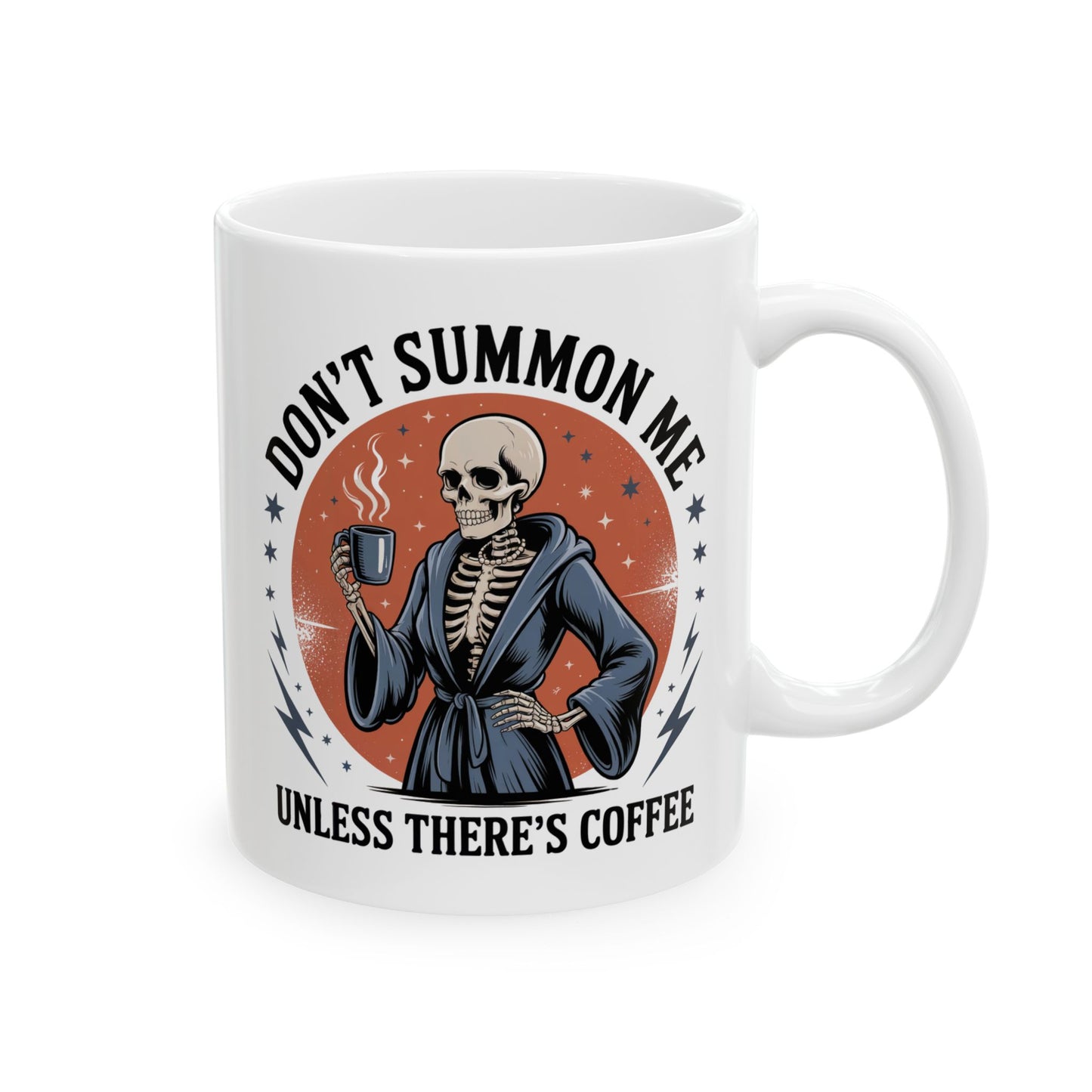 Dead Until Caffienated Mug