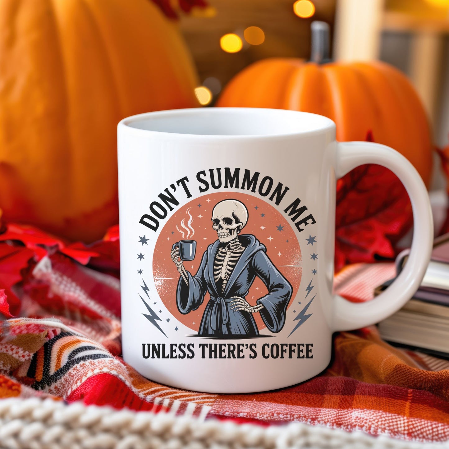 Dead Until Caffienated Mug
