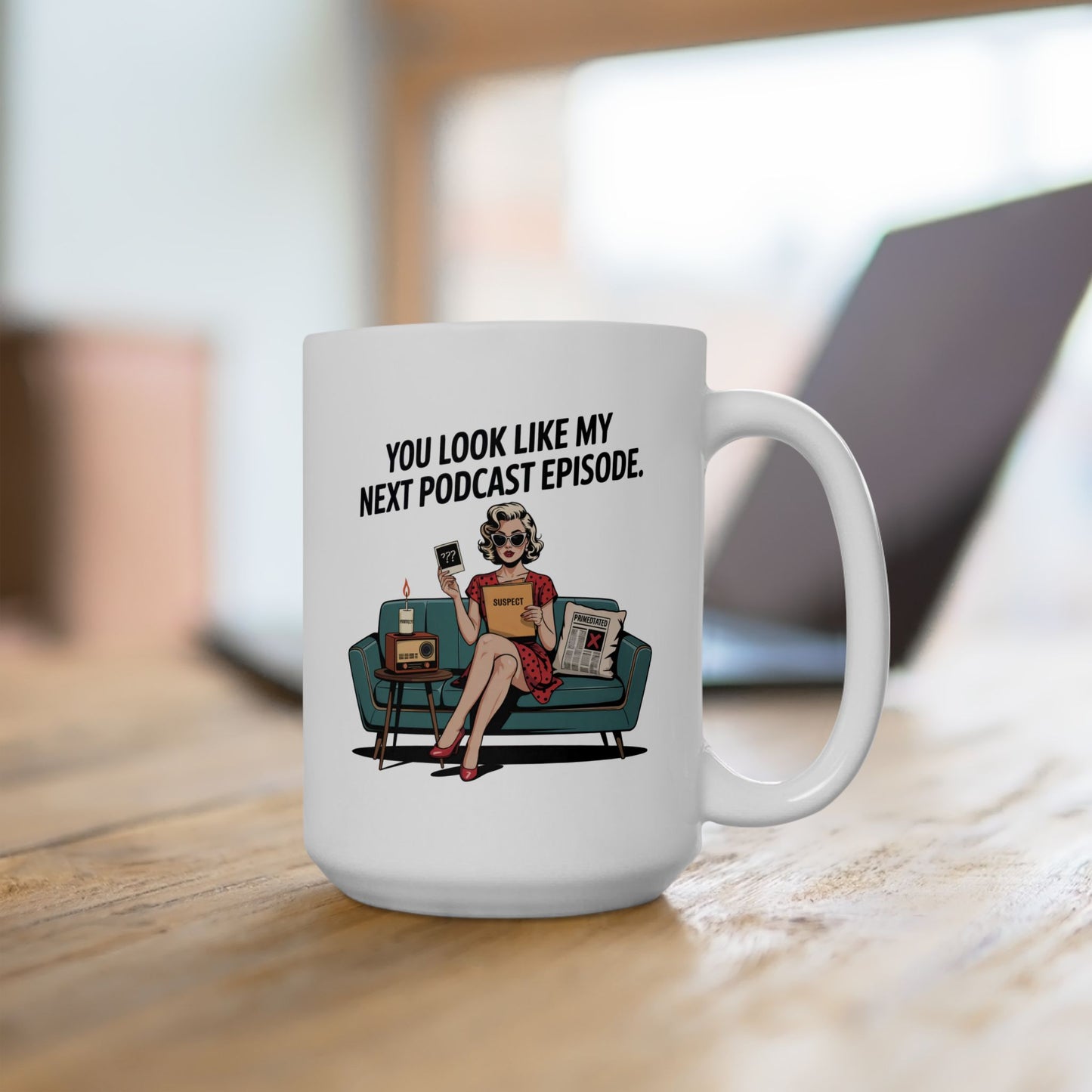 Couch Confessions Ceramic Mug