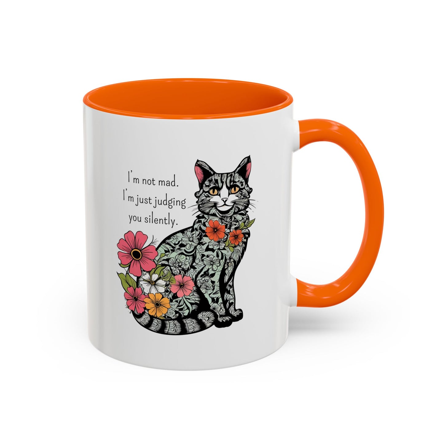 Silent Judgement Accent Mug