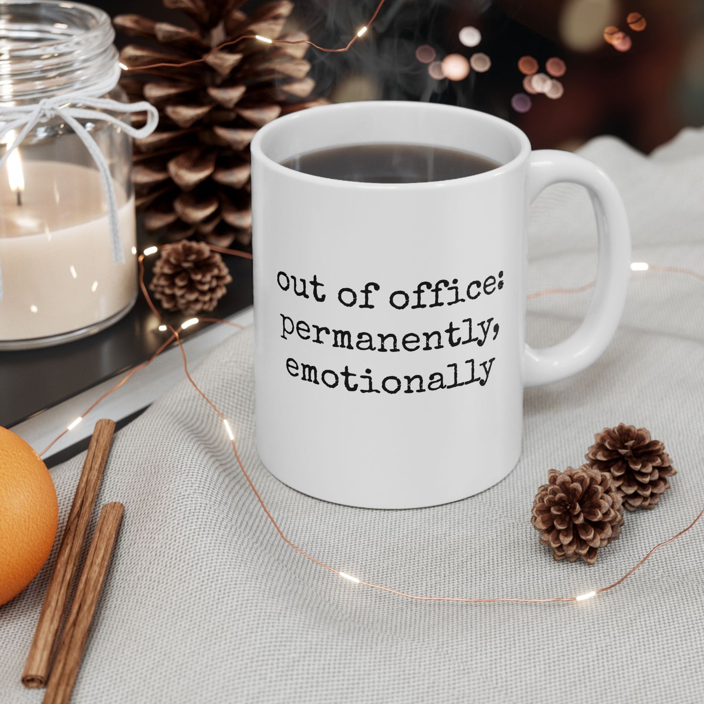 Emotionally Checked Out Mug