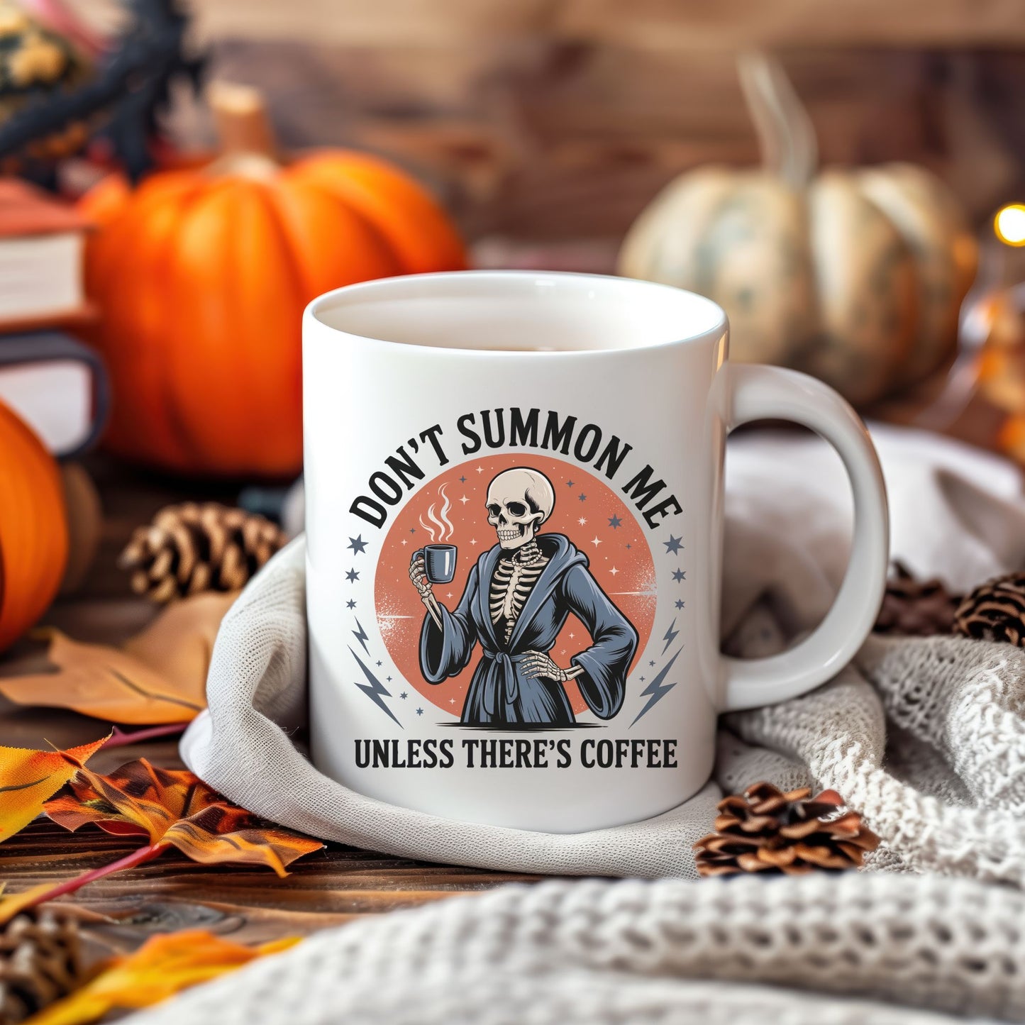 Dead Until Caffienated Mug
