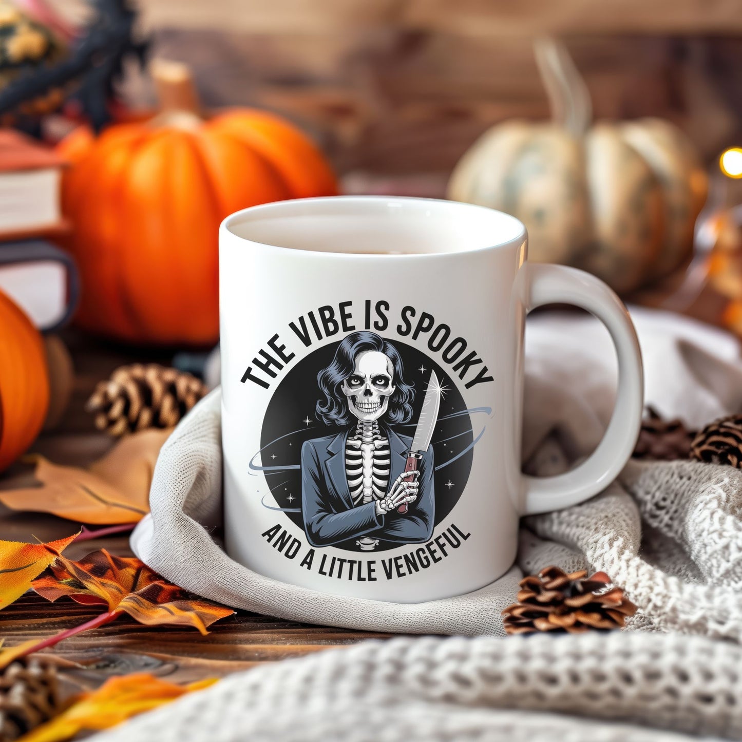 Deadly Serious Morning Brew Mug