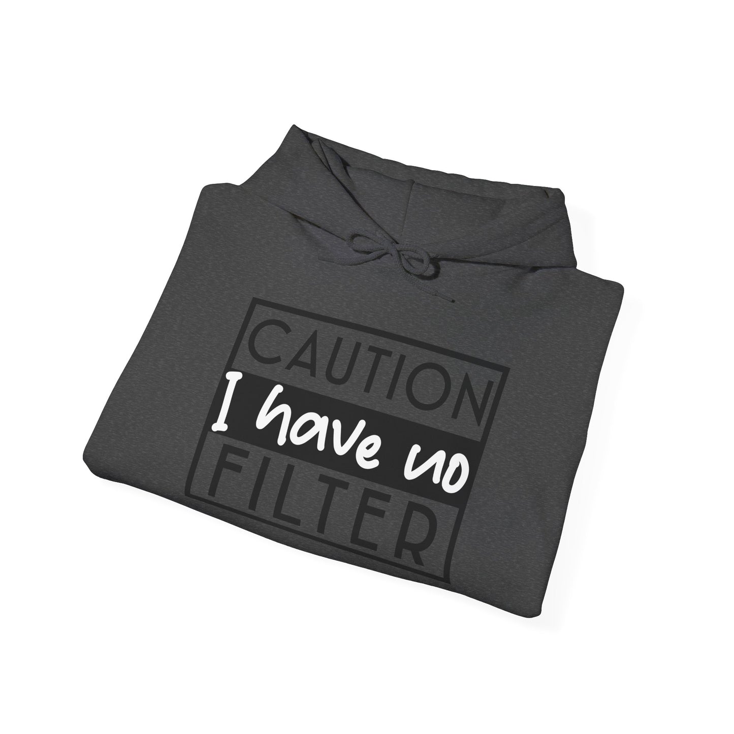 I Have No Filter Hooded Sweatshirt