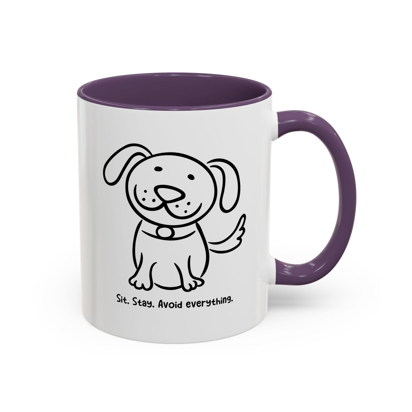 The Anti-Social Sip Accent Mug