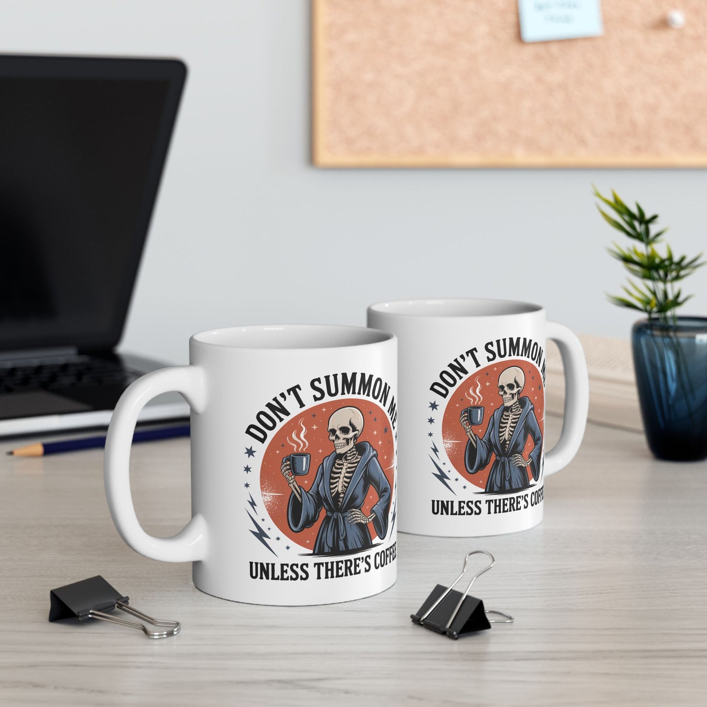 Dead Until Caffienated Mug