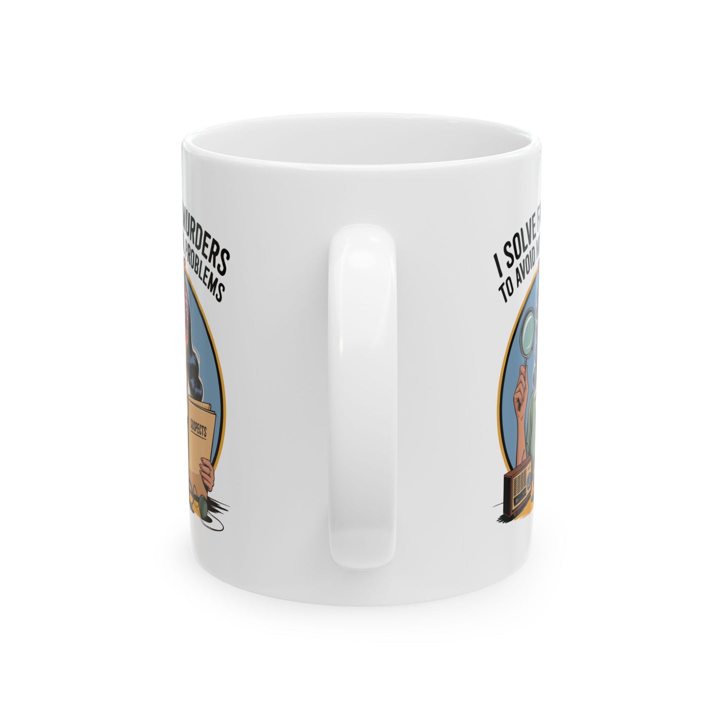 The Distraction Detective Ceramic Mug