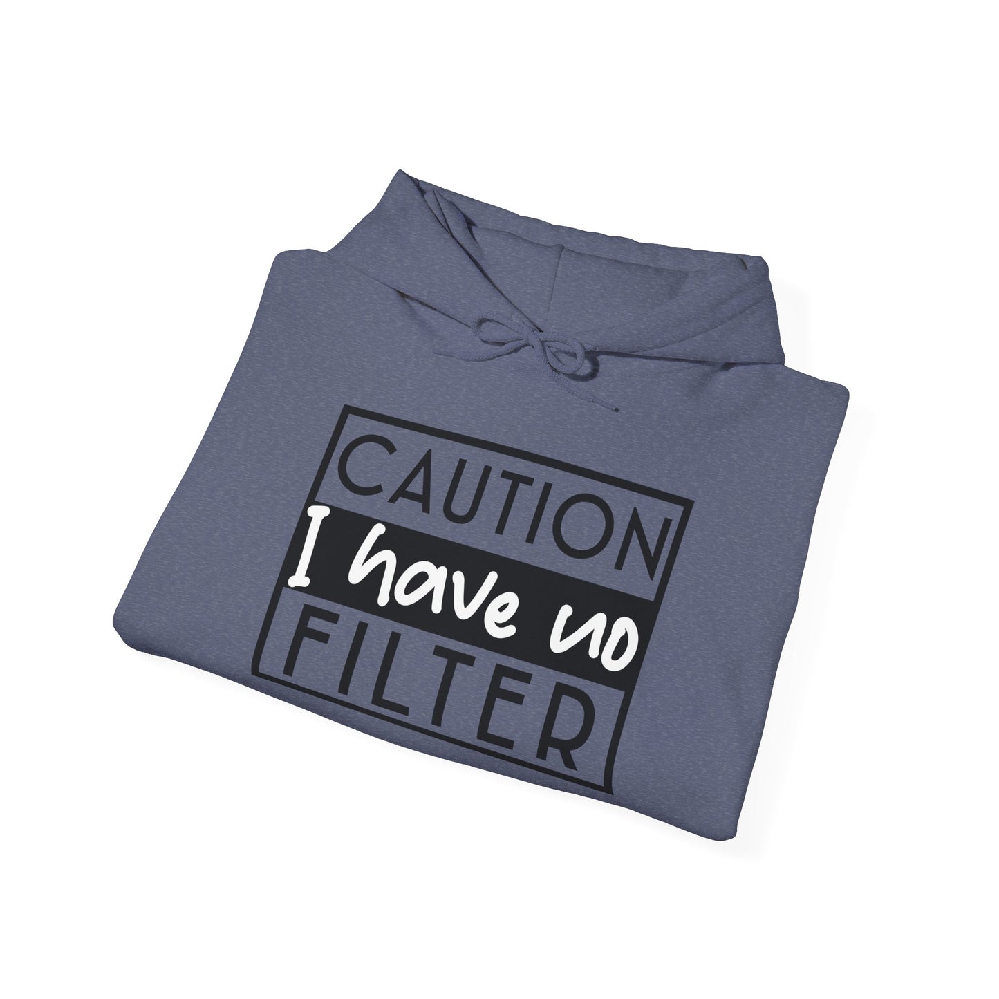 I Have No Filter Hooded Sweatshirt