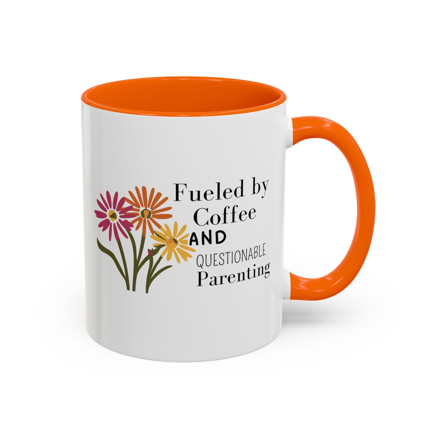 Parenting on the Edge Accent Mug