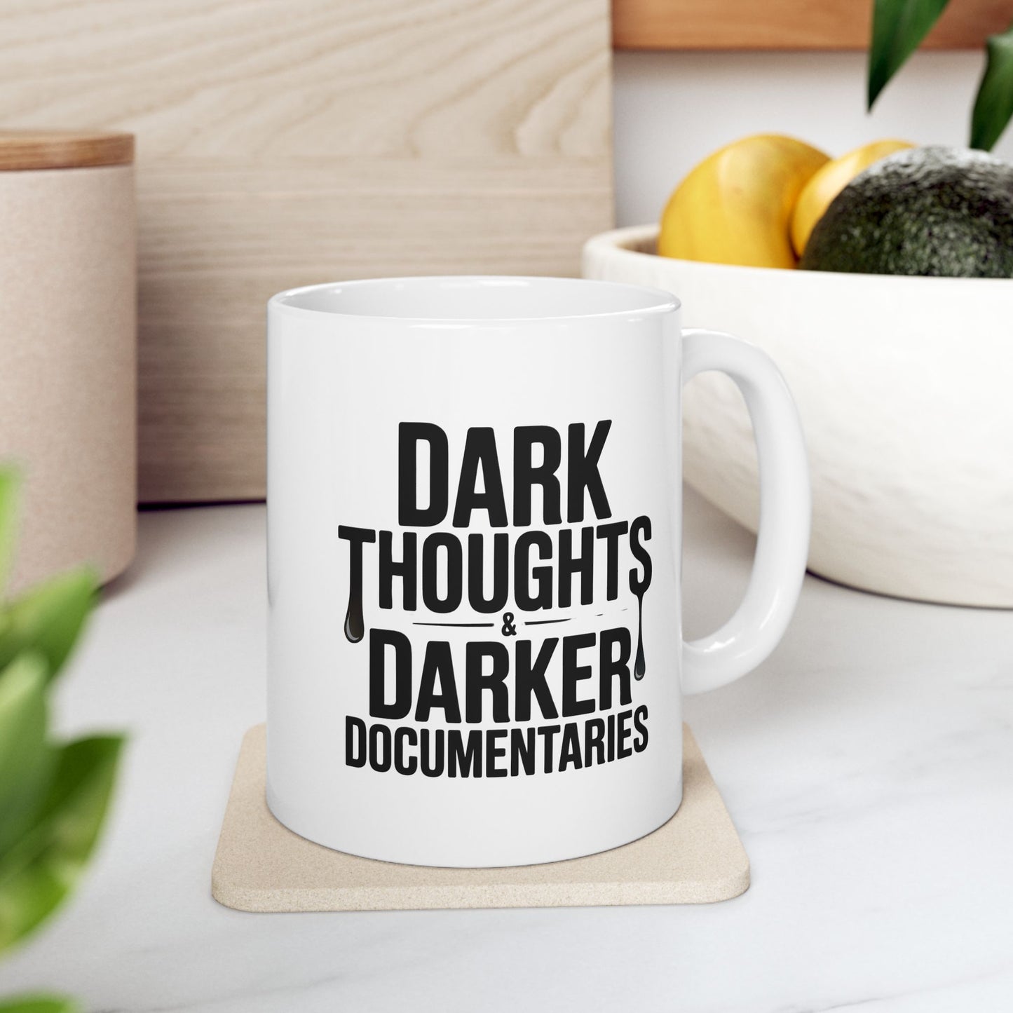 Documented Darkness Ceramic Mug