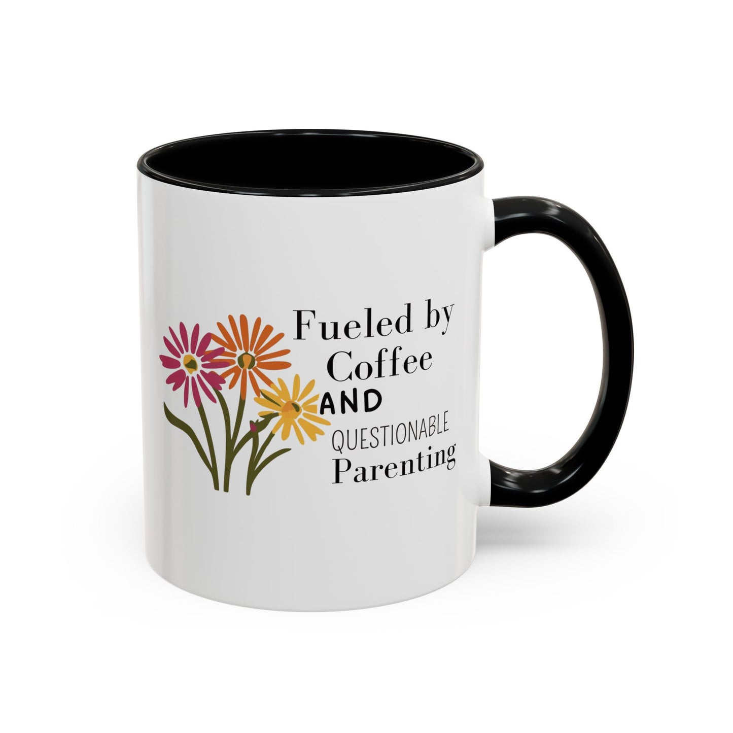 Parenting on the Edge Accent Mug