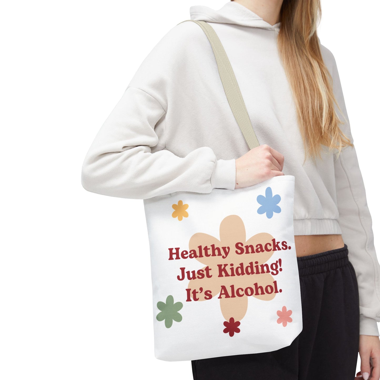 Not Healthy Snacks Tote