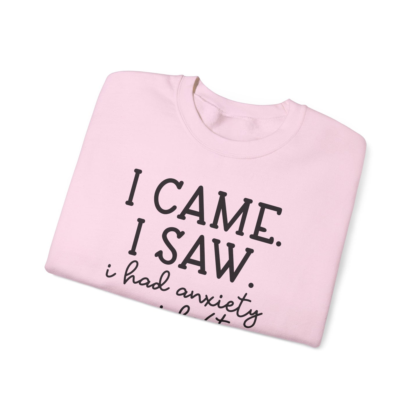Social Anxiety Is Real Crewneck Sweatshirt