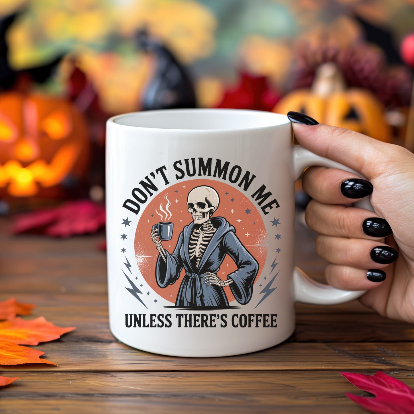 Dead Until Caffienated Mug