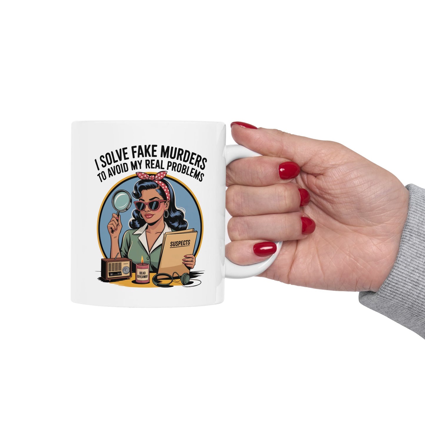 The Distraction Detective Ceramic Mug