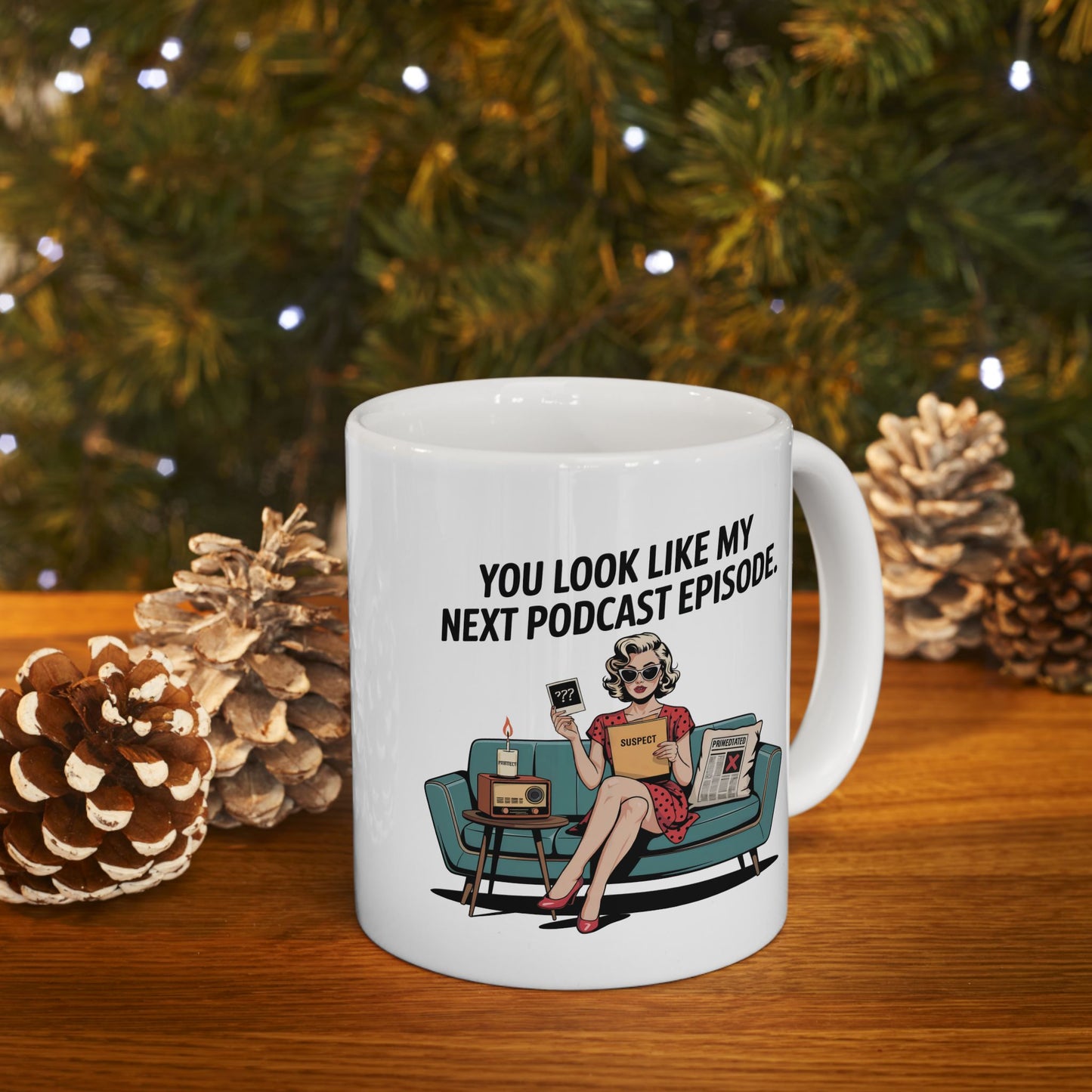 Couch Confessions Ceramic Mug