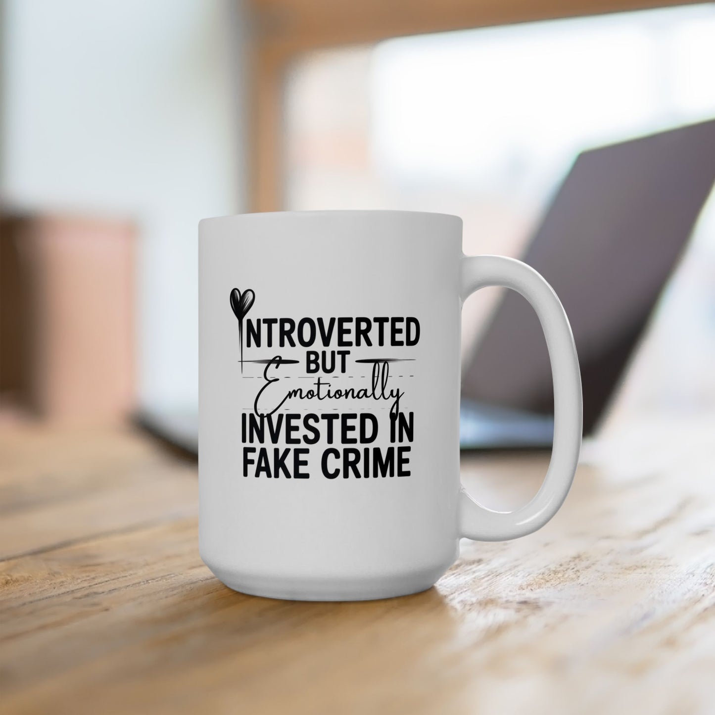 Quiet Obsession Ceramic Mug