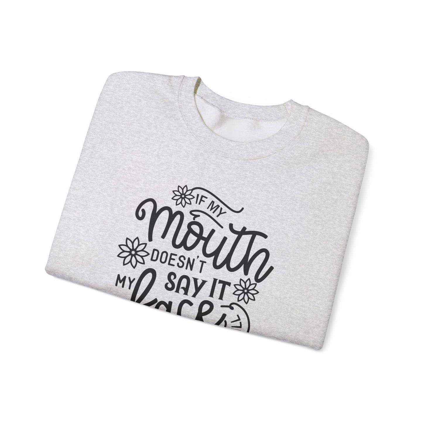 I Say It With Faces Crewneck Sweatshirt