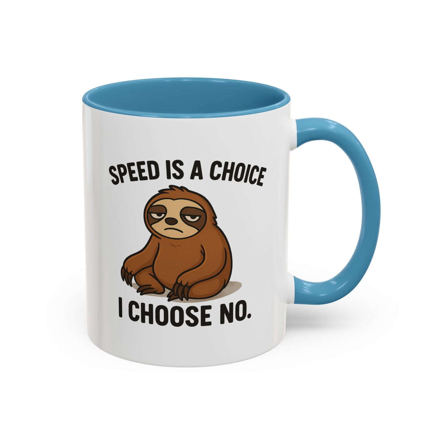 Sloth Life Energy Accent Mug