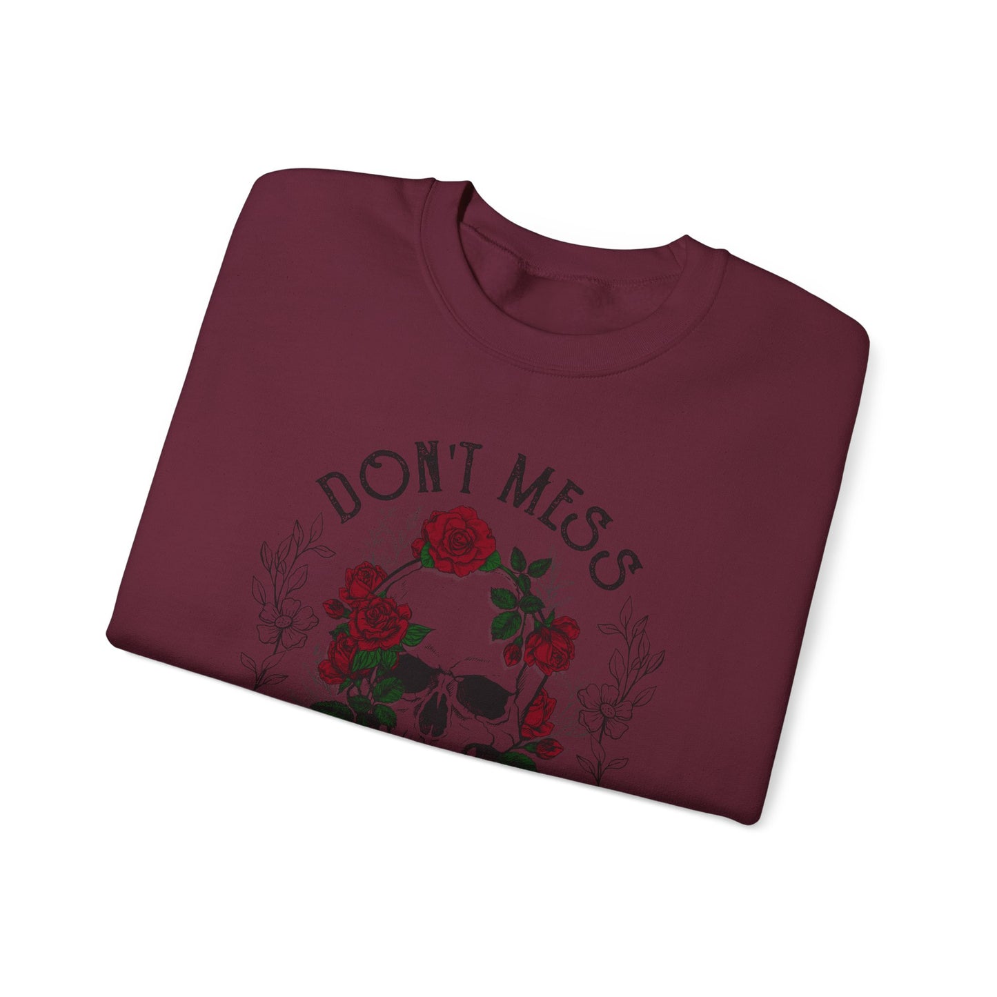 Mama's Not Playing Around Crewneck Sweatshirt
