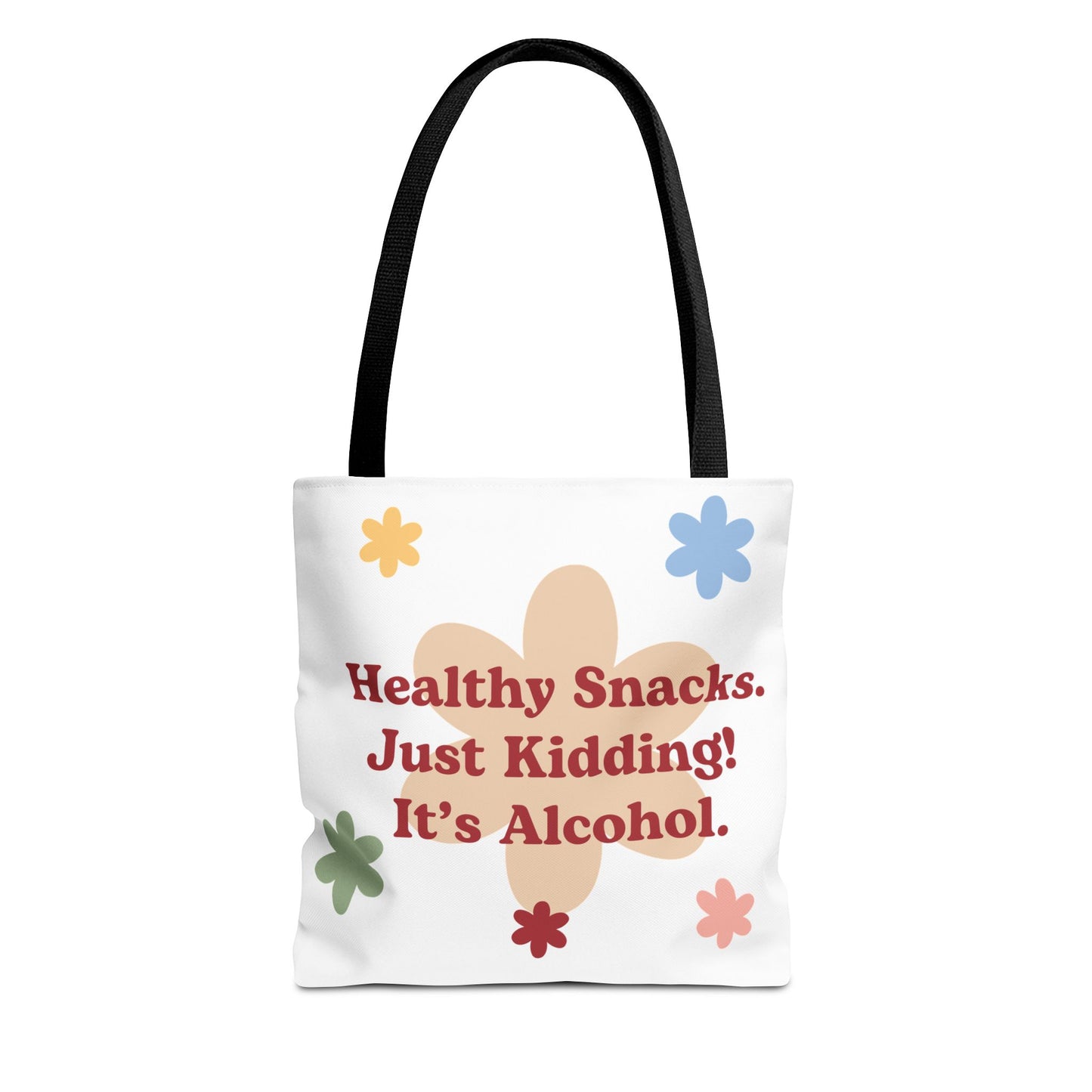 Not Healthy Snacks Tote