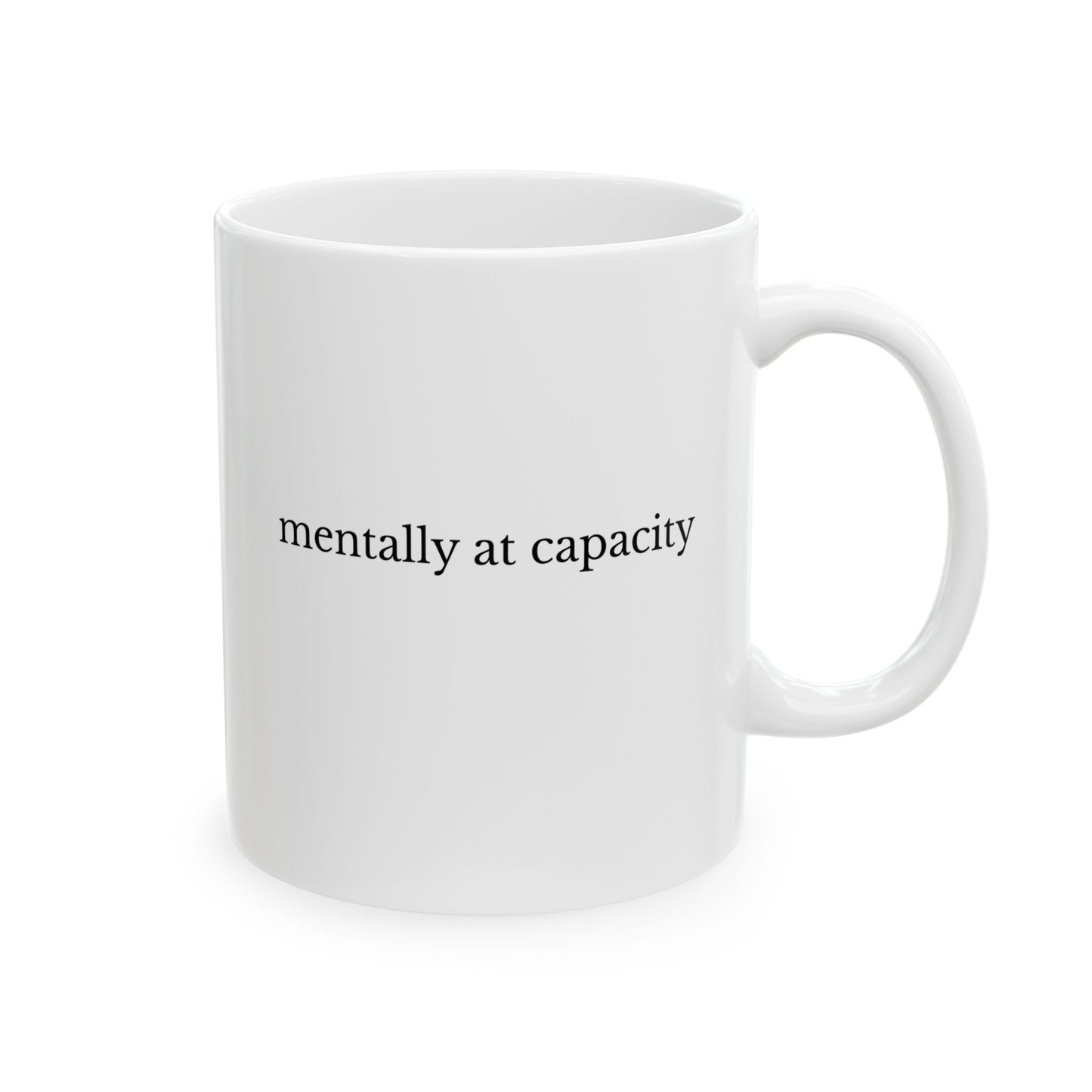 Mentally at Capacity Mug