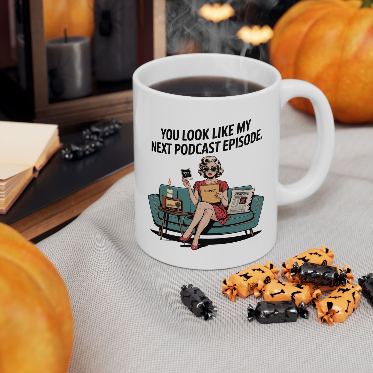 Couch Confessions Ceramic Mug