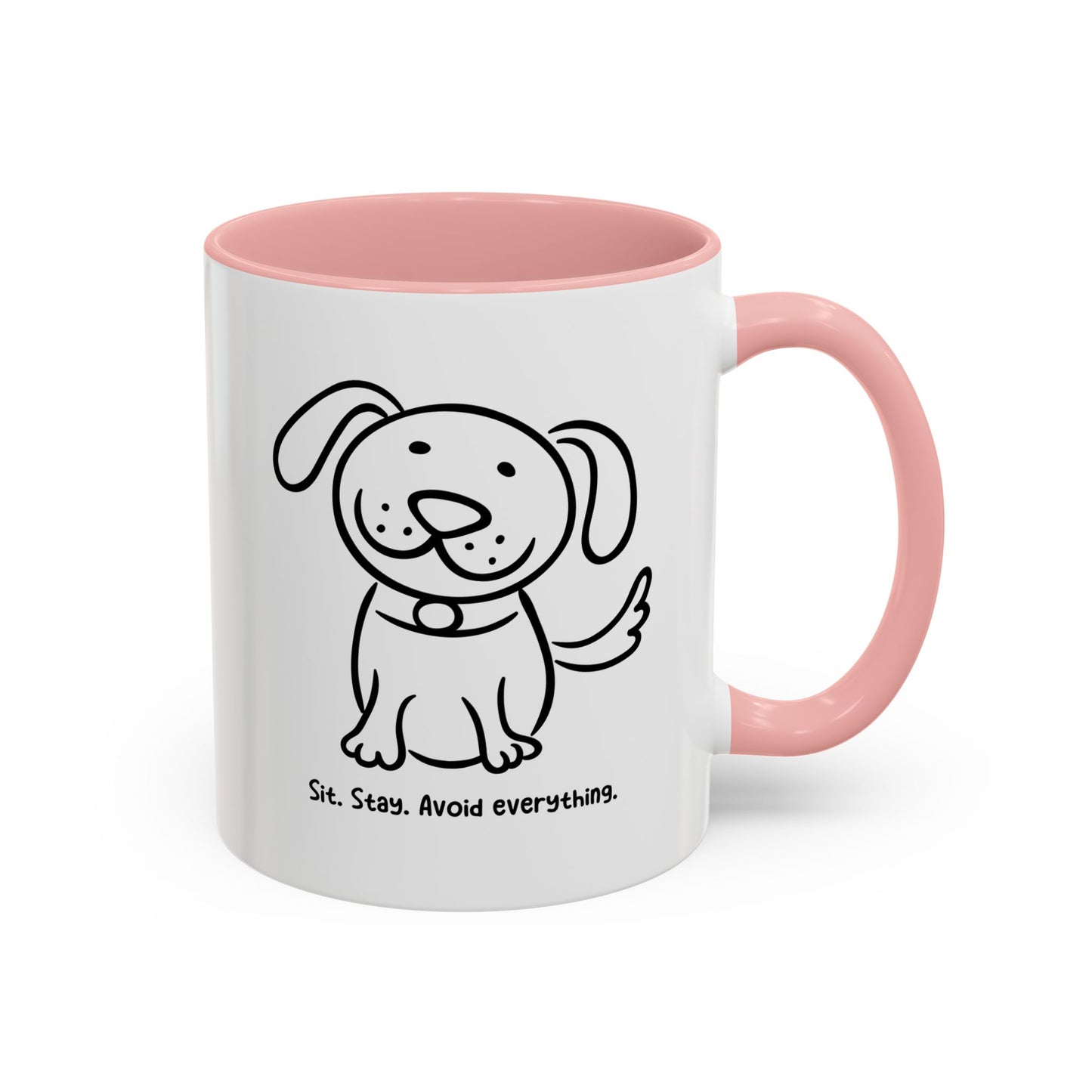 The Anti-Social Sip Accent Mug