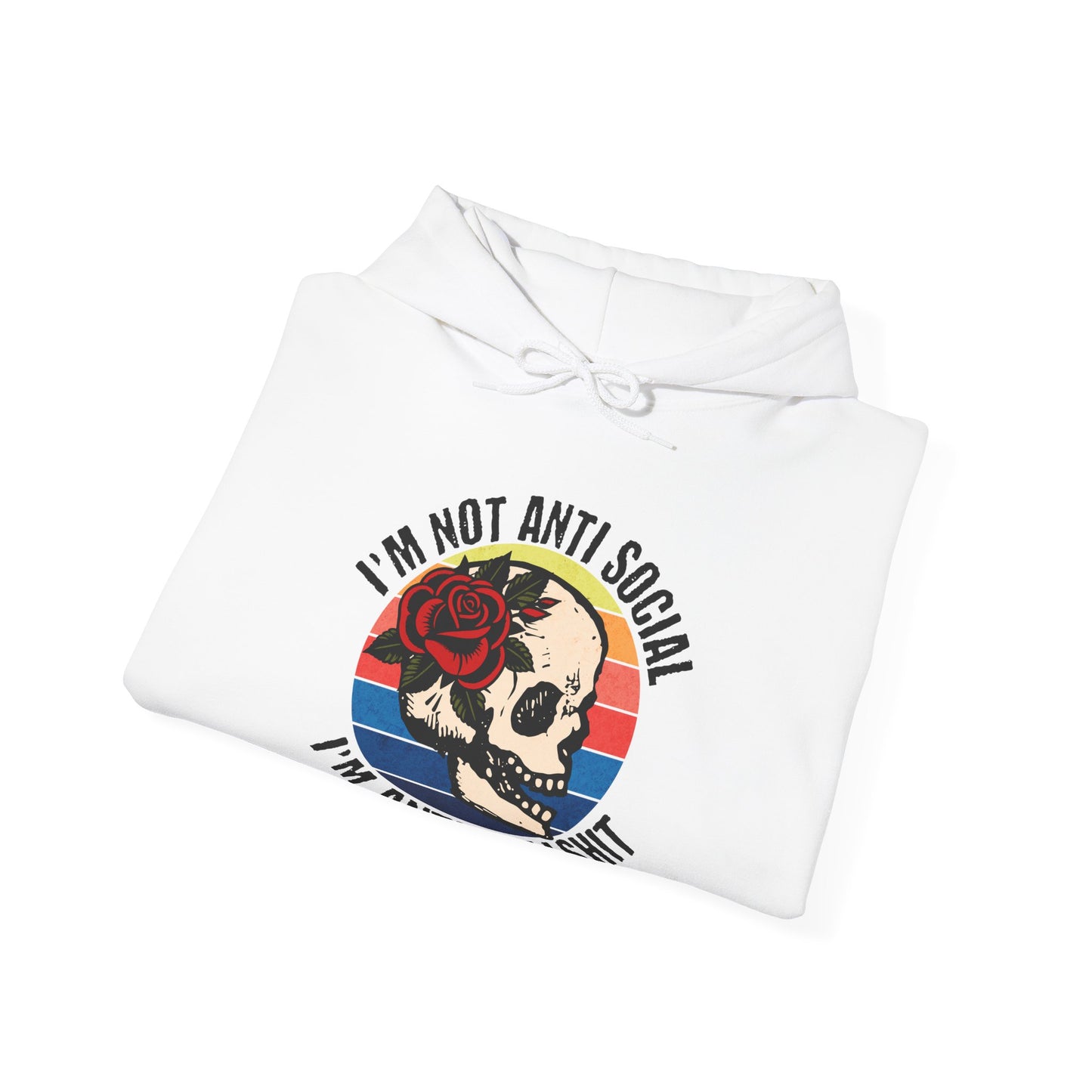 Anti bullshit Hooded Sweatshirt