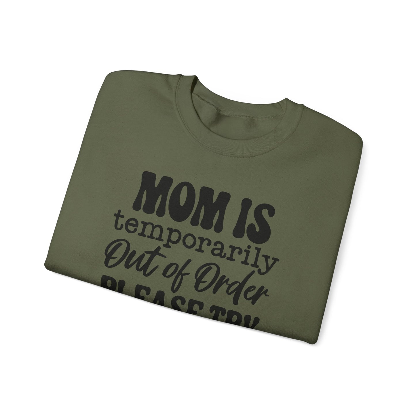 Moms Out of Order Crewneck Sweatshirt